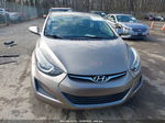 2014 Hyundai Elantra Se Beige vin: 5NPDH4AEXEH513360