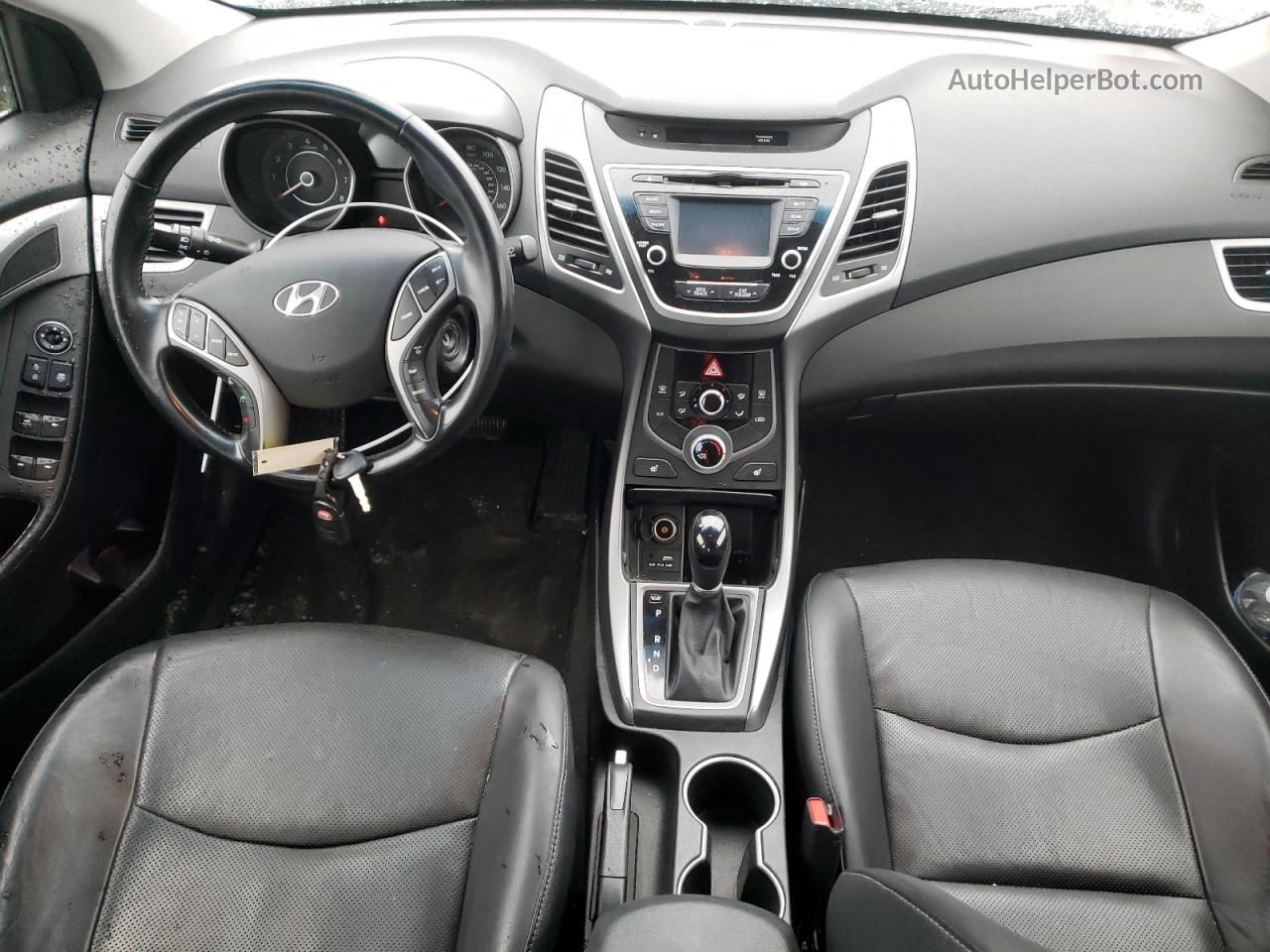 2014 Hyundai Elantra Se Серый vin: 5NPDH4AEXEH518431