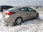 2014 Hyundai Elantra Se Tan vin: 5NPDH4AEXEH518641