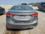 2014 Hyundai Elantra Se Gray vin: 5NPDH4AEXEH524620