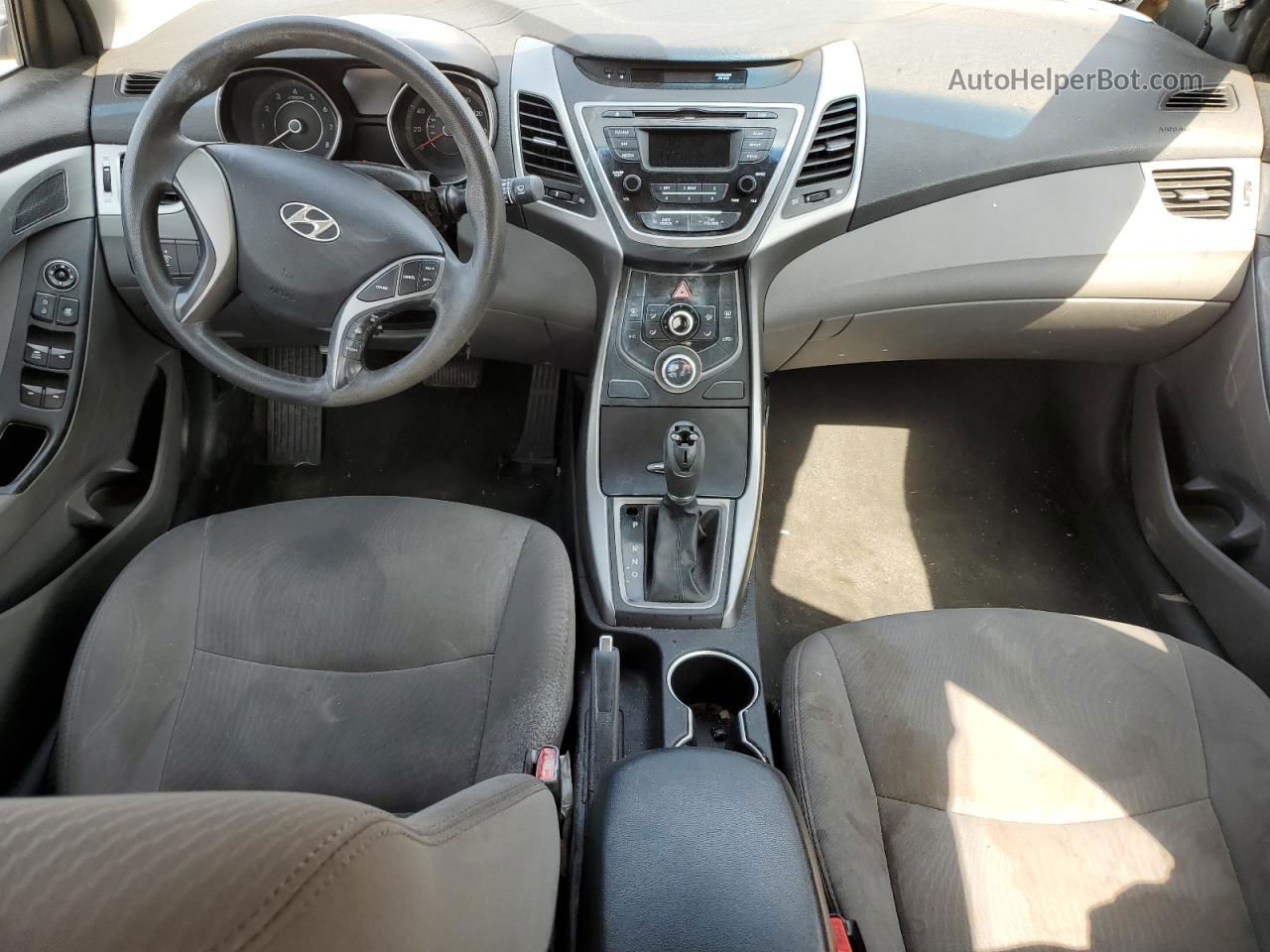 2014 Hyundai Elantra Se Серый vin: 5NPDH4AEXEH524620