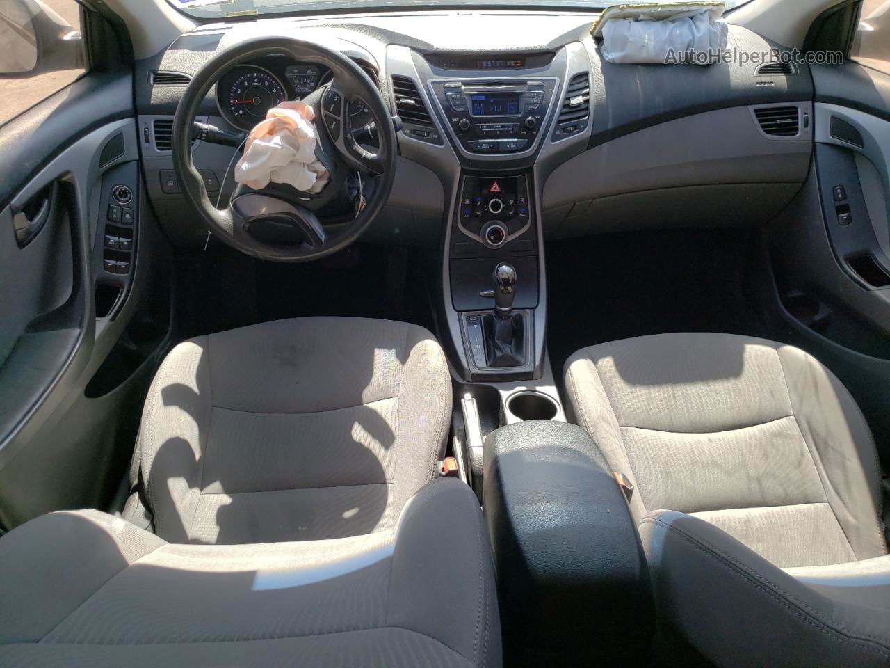 2014 Hyundai Elantra Se Серый vin: 5NPDH4AEXEH526495