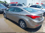 2014 Hyundai Elantra Se Silver vin: 5NPDH4AEXEH527484