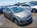 2014 Hyundai Elantra Se Silver vin: 5NPDH4AEXEH527484