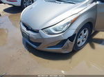 2014 Hyundai Elantra Se Серебряный vin: 5NPDH4AEXEH527484