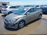 2014 Hyundai Elantra Se Серебряный vin: 5NPDH4AEXEH527484