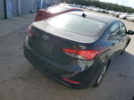 2014 Hyundai Elantra Se Black vin: 5NPDH4AEXEH532359