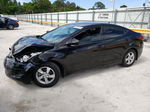 2014 Hyundai Elantra Se Black vin: 5NPDH4AEXEH539053