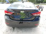 2014 Hyundai Elantra Se Black vin: 5NPDH4AEXEH539053