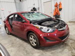 2014 Hyundai Elantra Se Red vin: 5NPDH4AEXEH540011