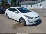 2015 Hyundai Elantra Se White vin: 5NPDH4AEXFH559238