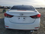 2015 Hyundai Elantra Se White vin: 5NPDH4AEXFH592367