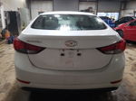 2015 Hyundai Elantra Se White vin: 5NPDH4AEXFH631460