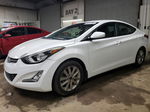 2015 Hyundai Elantra Se White vin: 5NPDH4AEXFH631460