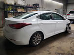 2015 Hyundai Elantra Se White vin: 5NPDH4AEXFH631460