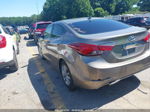 2016 Hyundai Elantra Se Gray vin: 5NPDH4AEXGH652973