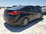 2016 Hyundai Elantra Se Black vin: 5NPDH4AEXGH657560