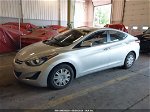 2016 Hyundai Elantra Se Silver vin: 5NPDH4AEXGH674200