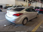 2016 Hyundai Elantra Se Silver vin: 5NPDH4AEXGH674200