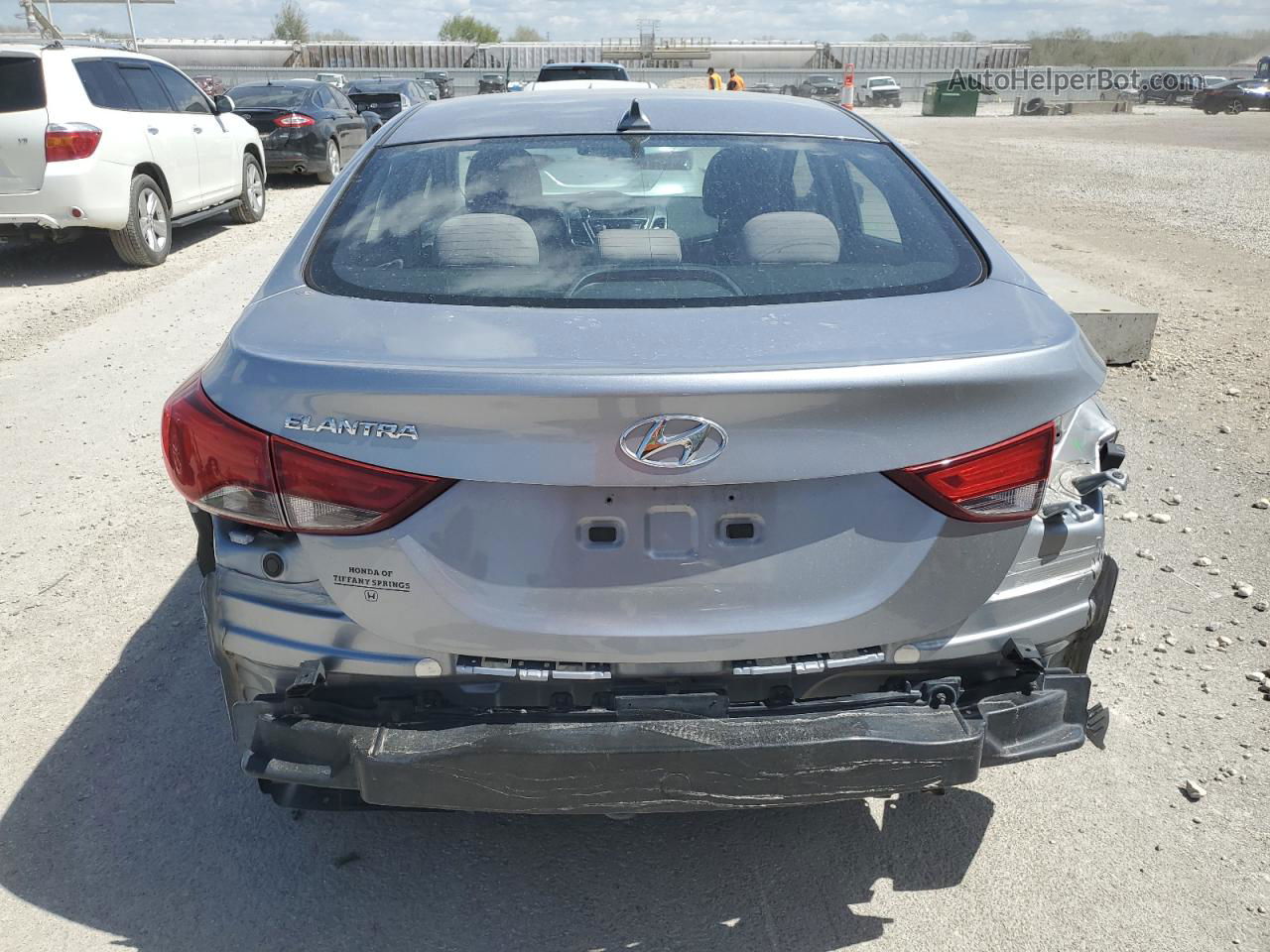 2016 Hyundai Elantra Se Silver vin: 5NPDH4AEXGH676688