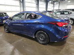 2016 Hyundai Elantra Se Синий vin: 5NPDH4AEXGH684984