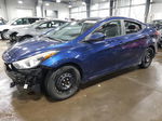 2016 Hyundai Elantra Se Синий vin: 5NPDH4AEXGH684984