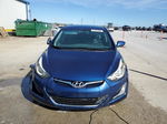 2016 Hyundai Elantra Se Синий vin: 5NPDH4AEXGH689974