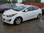 2016 Hyundai Elantra Se Белый vin: 5NPDH4AEXGH691126