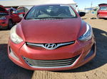 2016 Hyundai Elantra Se Red vin: 5NPDH4AEXGH730054