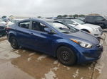 2016 Hyundai Elantra Se Blue vin: 5NPDH4AEXGH742298