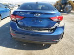 2016 Hyundai Elantra Se Синий vin: 5NPDH4AEXGH747338