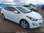 2016 Hyundai Elantra Value Edition White vin: 5NPDH4AEXGH755777