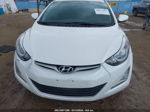 2016 Hyundai Elantra Value Edition Белый vin: 5NPDH4AEXGH755777