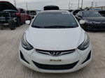 2016 Hyundai Elantra Se White vin: 5NPDH4AEXGH763457