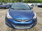 2016 Hyundai Elantra Se Blue vin: 5NPDH4AEXGH769629