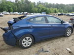 2016 Hyundai Elantra Se Blue vin: 5NPDH4AEXGH769629