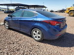 2016 Hyundai Elantra Se Blue vin: 5NPDH4AEXGH786561