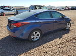 2016 Hyundai Elantra Se Blue vin: 5NPDH4AEXGH786561