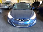 2016 Hyundai Elantra Se Blue vin: 5NPDH4AEXGH788911