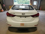 2016 Hyundai Elantra Se White vin: 5NPDH4AEXGH794627