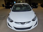 2016 Hyundai Elantra Se White vin: 5NPDH4AEXGH794627