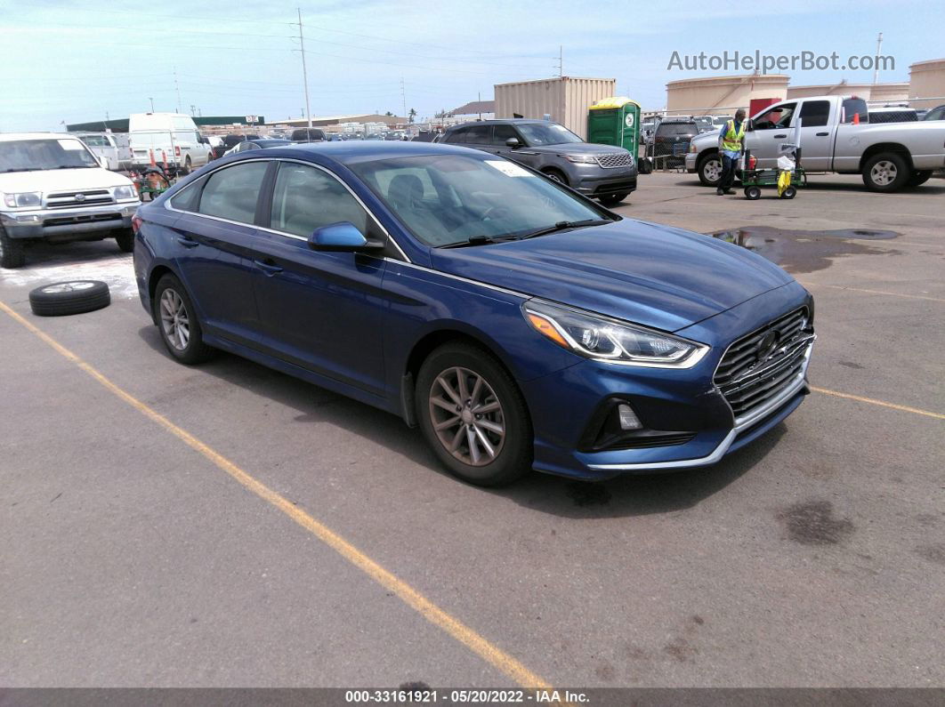 2018 Hyundai Sonata Eco Blue vin: 5NPE24AAXJH714303