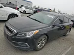 2017 Hyundai Sonata Se Черный vin: 5NPE24AF0HH438753