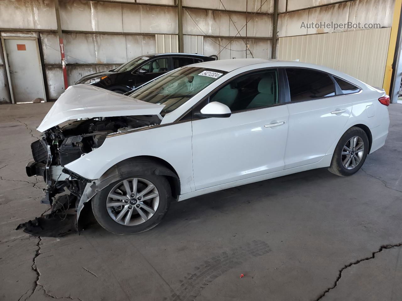 2017 Hyundai Sonata Se White vin: 5NPE24AF0HH450689