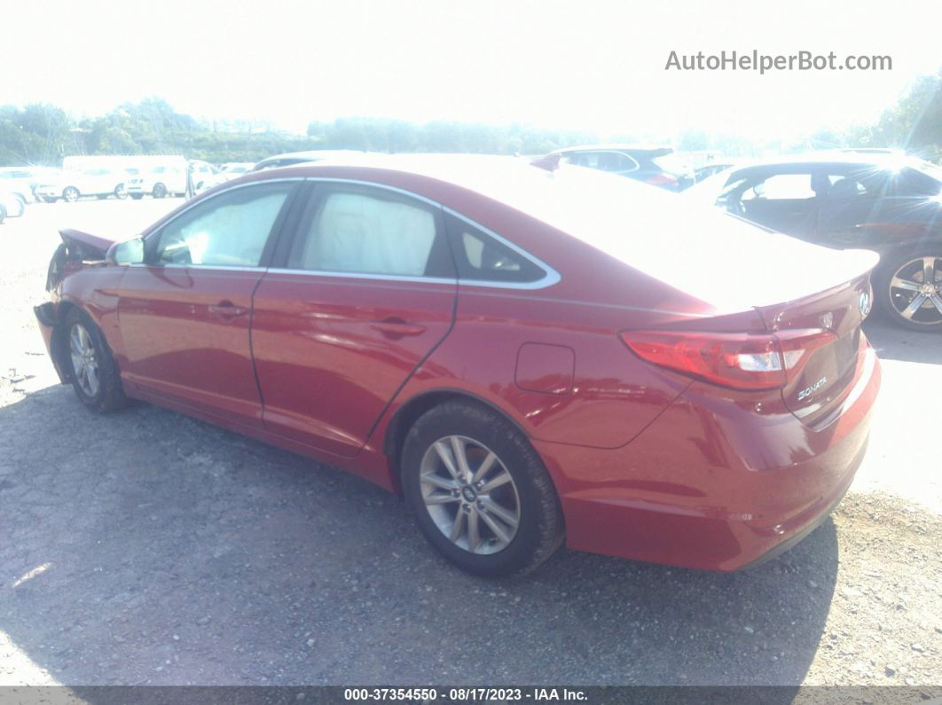 2017 Hyundai Sonata Se vin: 5NPE24AF0HH452717