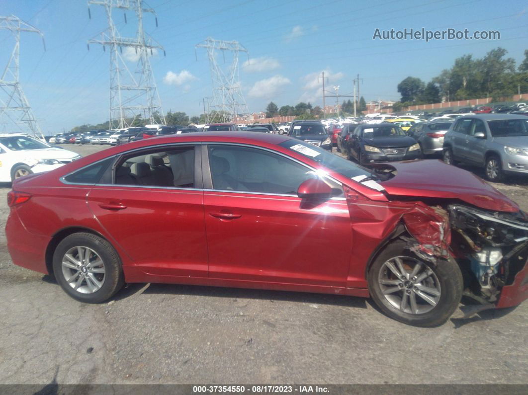 2017 Hyundai Sonata Se vin: 5NPE24AF0HH452717