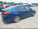 2017 Hyundai Sonata Se Blue vin: 5NPE24AF0HH568208