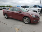 2017 Hyundai Sonata Se Burgundy vin: 5NPE24AF0HH569939