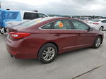 2017 Hyundai Sonata Se Burgundy vin: 5NPE24AF0HH569939