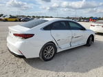 2018 Hyundai Sonata Se White vin: 5NPE24AF0JH622113